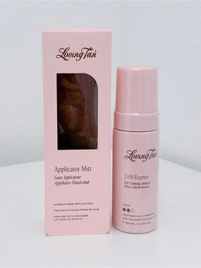 Loving Tan Tanning Set (Dark Mousse & Applicator)
